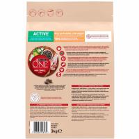 ONE Active txakurrentzako jakia, oilasko zaporea, poltsa 3 kg