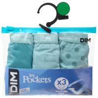 Braga infantil algodón elástico, surtido verde talla 12 DIM, pack 3 uds