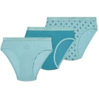 Braga infantil algodón elástico, surtido verde talla 12 DIM, pack 3 uds