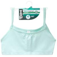 Top infantil algodón orgánico, verde menta talla 12 DIM, pack 2 uds