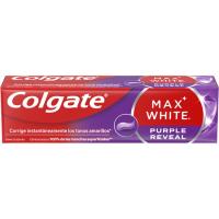 Dentífrico purple reveal COLGATE MAX WHITE, tubo 75 ml