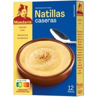 Natillas caseras MANDARÍN, caja 85 g