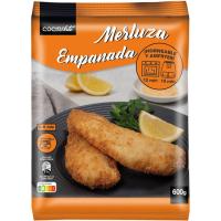 Merluza empanada horneable COCINARTE, bolsa 600 g