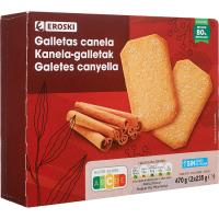 EROSKI kanela-galletak, paketea 470 g