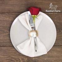 Vajilla Coruña, porcelana blanca Platos Ø25,5, 20,5 y 19 cm SANTA CLARA, 12 piezas