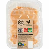 Pechuga entera de pollo XXL EROSKI NATUR, bandeja aprox. 1 kg