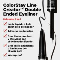 Deliniador negro doble punta REVLON, 1 ud