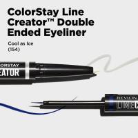Delineador doble punta azul REVLON, pack 1 ud