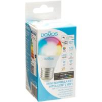 Bombilla Led E27 con WIFI integrado 5,5W RGB DOMOS, caja 1 ud