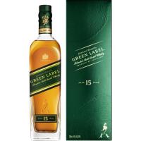 Whisky escocés Green Label 15 años JOHNNIE WALKER, botella 70 cl