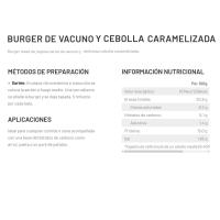 ALDELIS behi-hanburgesa tipularekin, erretilua 300 g