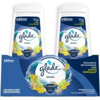 Ambientador absorbeolor marine GLADE, pack 2 uds