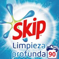 Detergente en polvo SKIP CLEAN, maleta 90 dosis