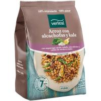 Arroz con kale y alcachofas VERLEAL, bolsa 350 g