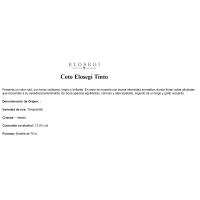 COTO ELOSEGI ardo beltza, botila 75 cl