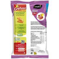 SNATTS urdaiazpiko eta tomate mokadutxoak, poltsa 110 g