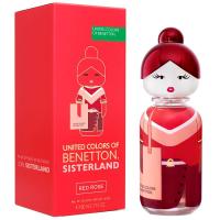 Colonia mujer Sisterland Red Rose BENETTON, vaporizador 80 ml