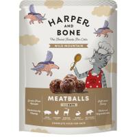 Albóndigas para gato sabores de caza HARPER&BONE, bolsa 85 g