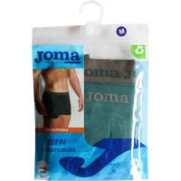 Bóxer de hombre sin costuras, microfibra, gris/verde talla M JOMA, pack 2 uds