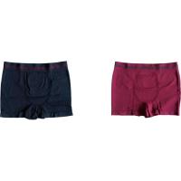 Bóxer de hombre sin costuras, microfibra, marino/granate talla M JOMA, pack 2 uds