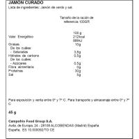 NAVIDUL urdaiazpiko ondua, xerra 1/2, erretilua 45 g