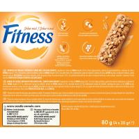 Barritas 0% azúcares fibra y miel NESTLÉ FITNESS, pack 4x20 g
