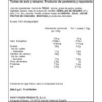 Torta de anís DULCESOL, 8 uds, paquete 266 g