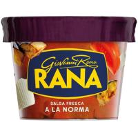 Salsa de tomate y berenjena RANA, tarrina 200 g