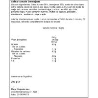 Salsa de tomate y berenjena RANA, tarrina 200 g