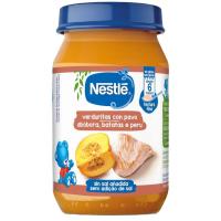 Tarrito de verduritas con pavo NESTLÉ, tarro 190 g