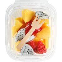 Mango-pitaya-fresa EROSKI, tarrina 225 g