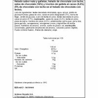 Helado de cookies&cream CARTE D'OR, tarrina 457 g