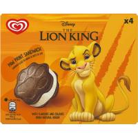 Sandwich Lion King MAGNUM, 4 uds, caja 152 g