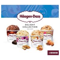 Helado Delight Collection HAAGEN DAZS, caja 320 g