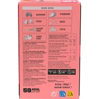 Helado cremoso de fresa-frambuesa PINK ALBATROSS, pack 4x48 g