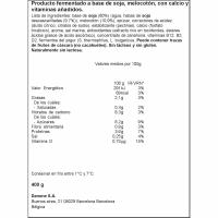 Preparado vegetal de melocotón ALPRO, tarrina 400 g