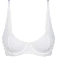 Sujetador de encaje blanco con aro DIM, talla 100C