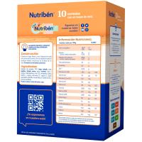 Papilla 10 cereales con miel NUTRIBEN, caja 600 g