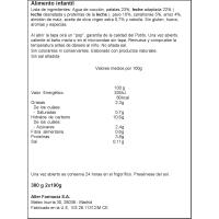 Potito verduras con pavo para cena NUTRIBEN, pack 2x190 g