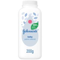 Polvo talco natural JOHNSON`S, bote 200 g