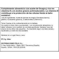 Aceite de onagra y Vitamina E ANA MARIA LAJUSTICIA, bote 80 uds