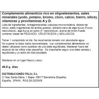 Algas sabor limón ANA MARIA LAJUSTICIA, bote 104 uds