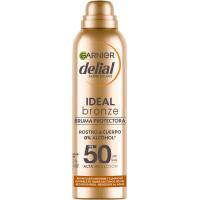 Bruma facial autobronceadora bronze FP50 DELIAL, spray 150 ml