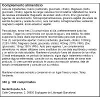 Calcio-magnesio y zinc SOLGAR, bote 100 uds