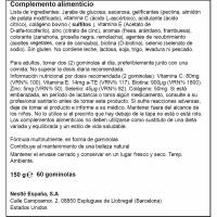 Gominolas para pelo, piel y uñas NATURE'S BOUNTY, bote 60 uds
