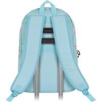OH MY POP! 6998 HS FAN 2.2 Ice Flamingo motxila urdina, 2 kremailera, 44x31x18 cm