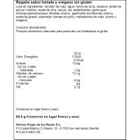 Regaña sin gluten tomate  PANCELIAC, bolsa 80 g