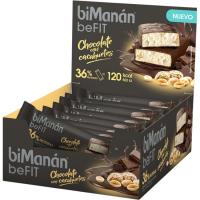 Barrita 36% proteina sabor cacahuete BIMANAN Fit, 1 ud, 35 g