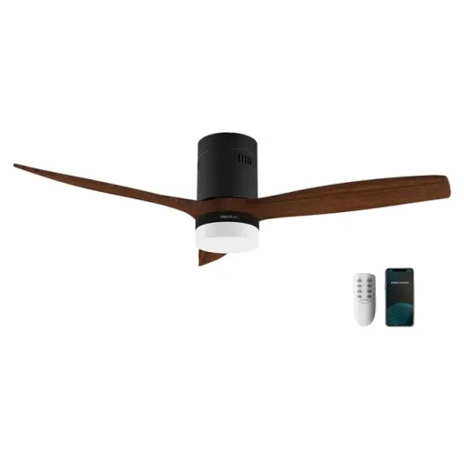 Ventilador de techo, 132 cm, 40W, Energy Silence 5600 Black Aqua Connected CECOTEC