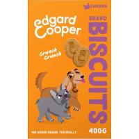 EDGARD & COOPER txakurrentzako oilasko galletak, kutxa 400 g